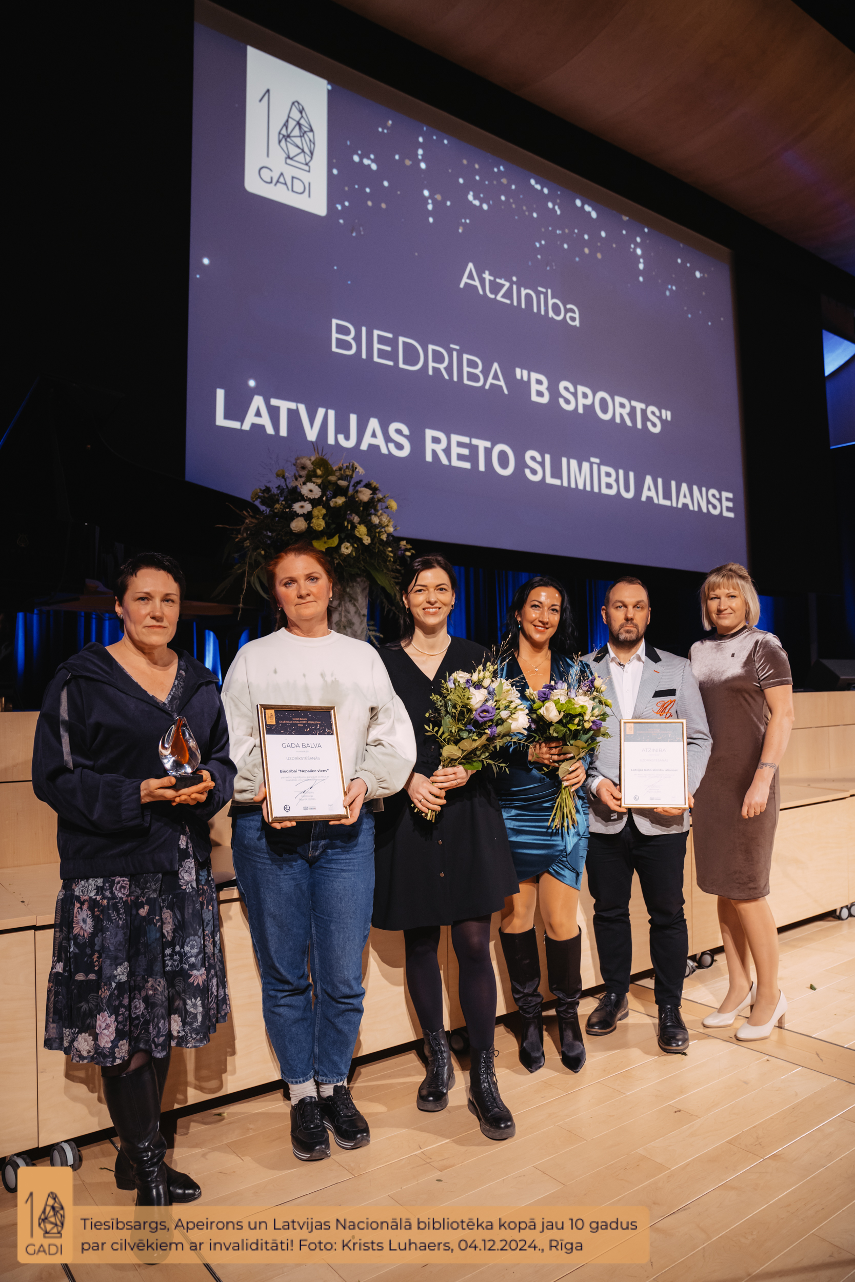 Kolektīvā snieguma balva un atzinību saņēmēji nominācijā 